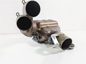 2022 Ducati Hypermotard 950 Exhaust Chamber & Header & Servo 57212111A