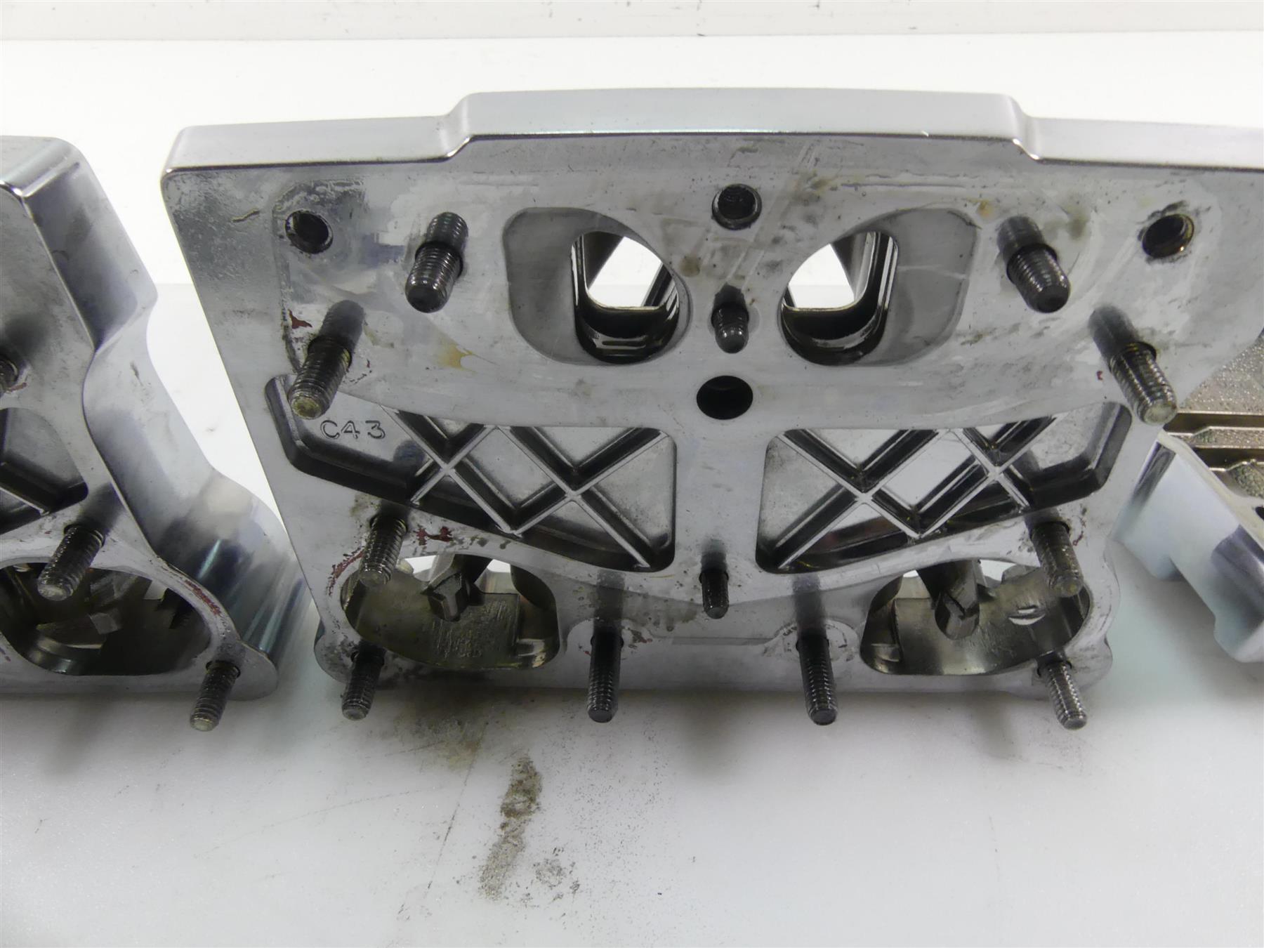 2005 Harley Touring CVO FLHTC SE Electra Glide Rocker Box Chrome Cover 17571-99 {{ shop.shopifyCountryName }} - Mototech271