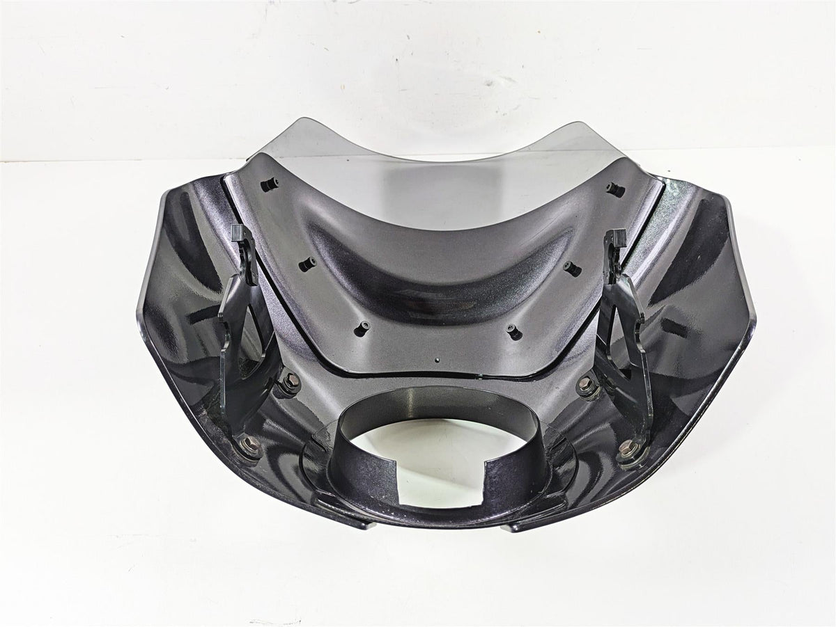 2011 Harley FXDC Dyna Super Glide Front Nose Headlight Cover Windshield & Mount {{ shop.shopifyCountryName }} - Mototech271