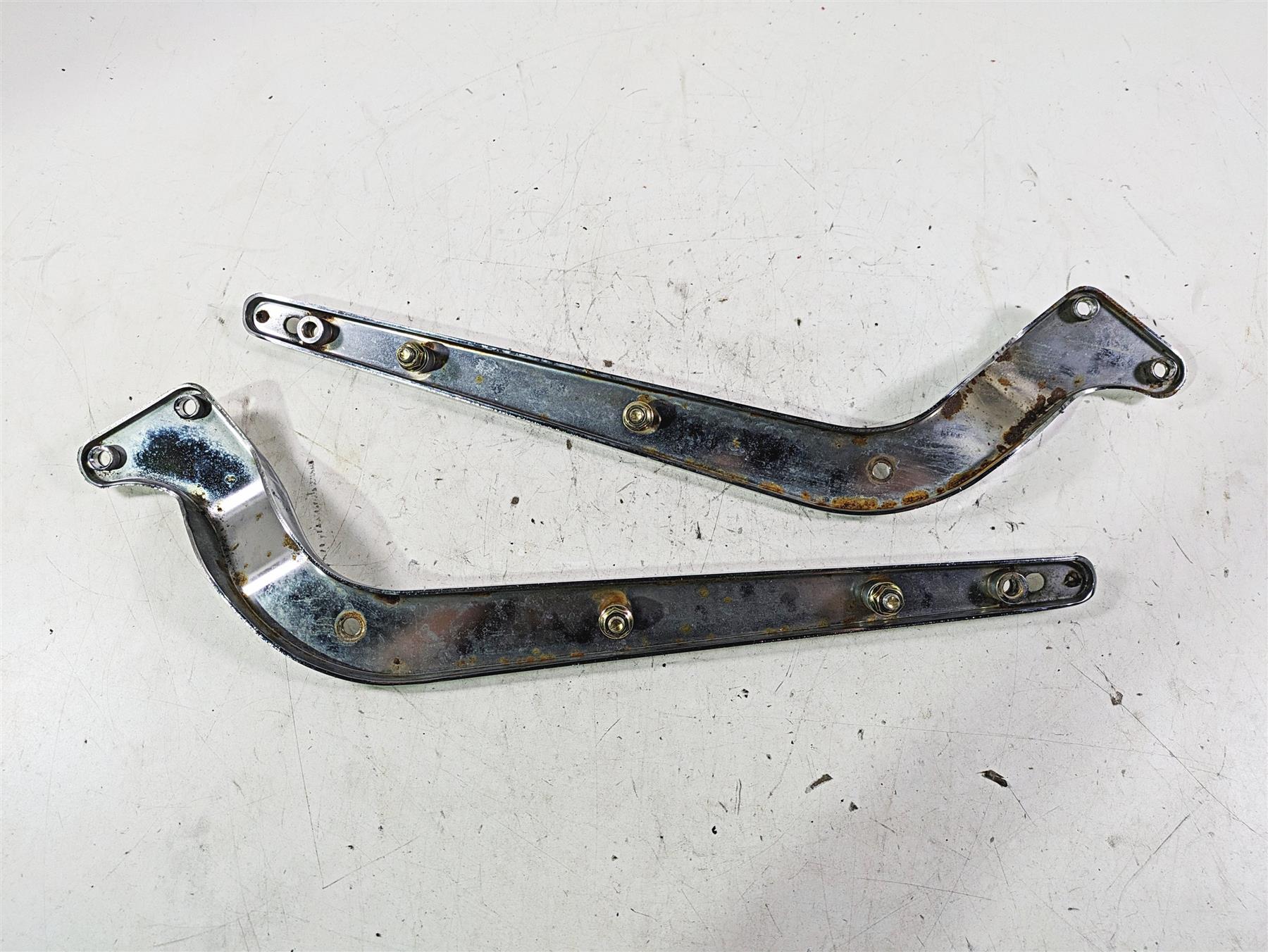 2002 Harley FLSTC Softail Heritage Rear Fender Chrome Braces 59955-00 59954-00 {{ shop.shopifyCountryName }} - Mototech271