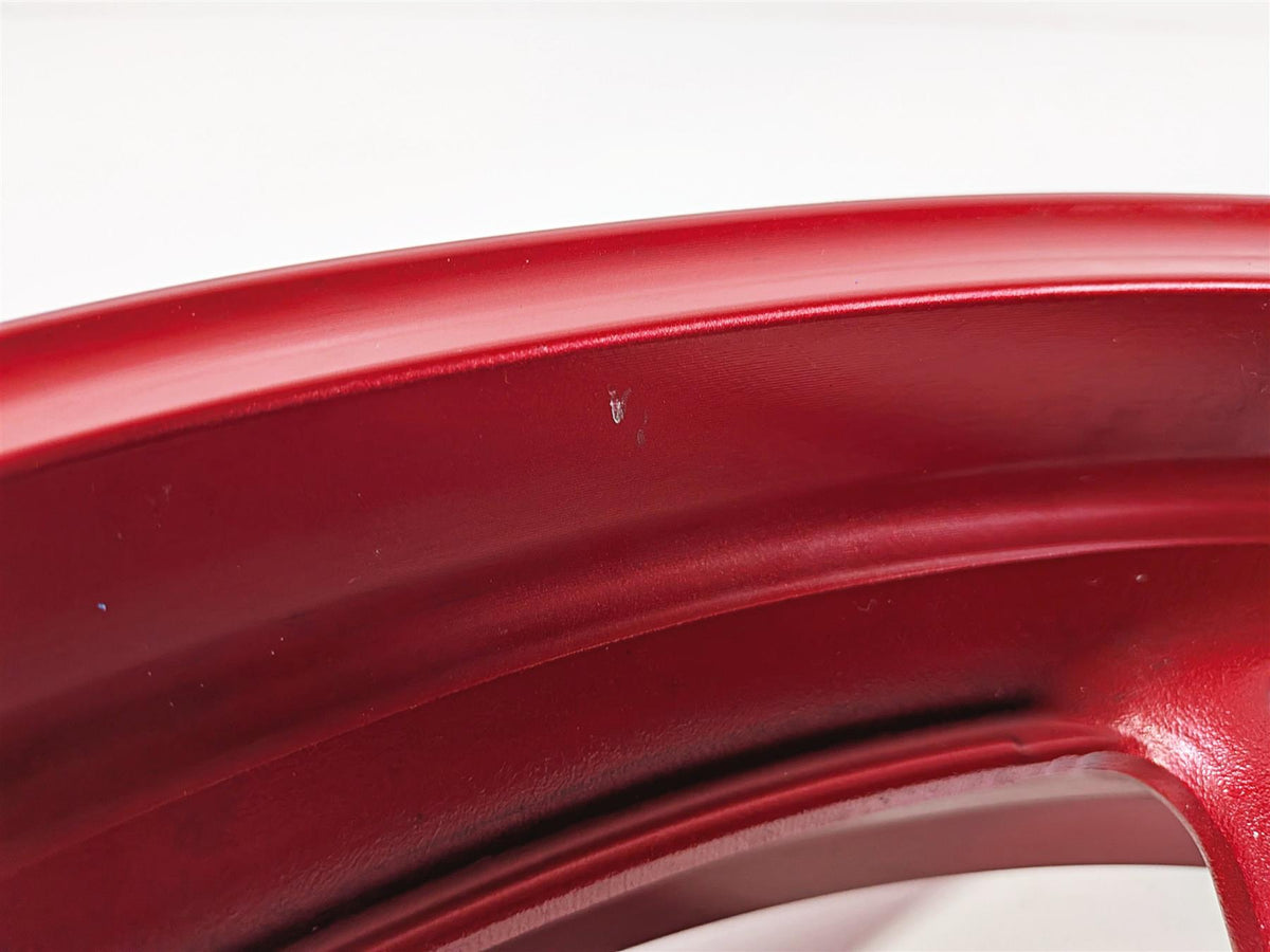 2024 Suzuki GSXR600 Straight Front Wheel Rim Red 17x3.5 54111-14J00 {{ shop.shopifyCountryName }} - Mototech271