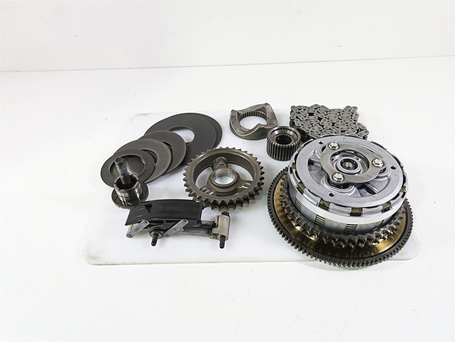 2017 Harley Touring FLHTKSE CVO E-Glide Primary Drive Clutch Kit - 20k 37000377 {{ shop.shopifyCountryName }} - Mototech271