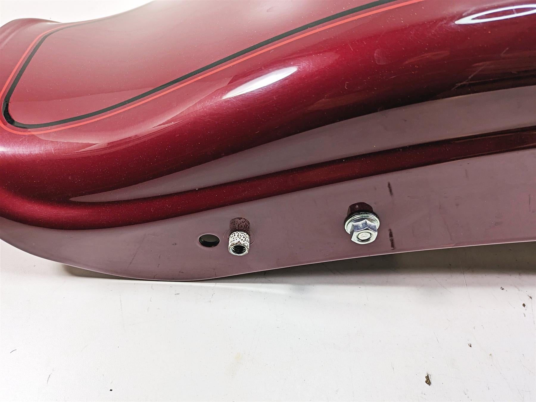 2006 Harley Softail FXSTSI Springer Rear Fender Brandywine Sunglow 59914-06 {{ shop.shopifyCountryName }} - Mototech271