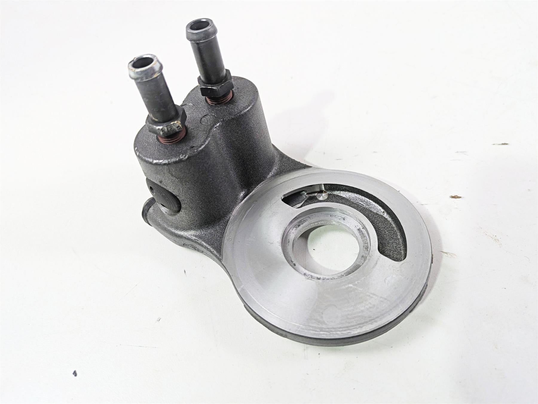 2010 Harley Touring FLHXSE CVO Street Glide Oil Cooler Flange Adapter 63076-09A {{ shop.shopifyCountryName }} - Mototech271