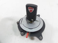 Load image into Gallery viewer, 2015 Ducati Diavel Carbon Red Hands Free Ignition Switch Key Cap Set 59821232A
