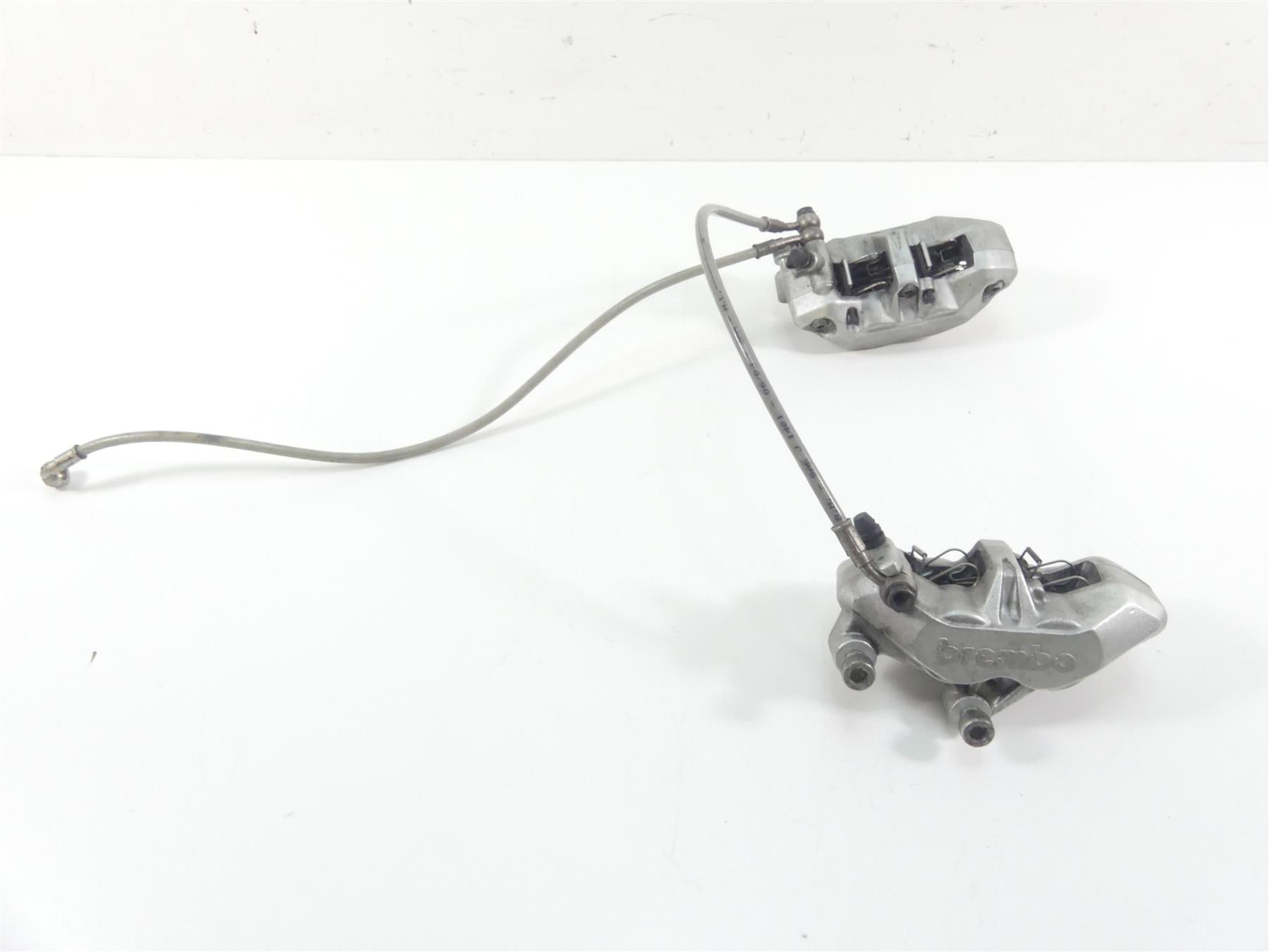 2004 Ducati 999 SBK Brembo Front Brake Caliper + Lines Set 61040501A 61040491A {{ shop.shopifyCountryName }} - Mototech271