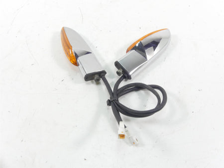 2013 Victory Cross Country Front Chrome Blinker Turn Signal Set 2411114 {{ shop.shopifyCountryName }} - Mototech271