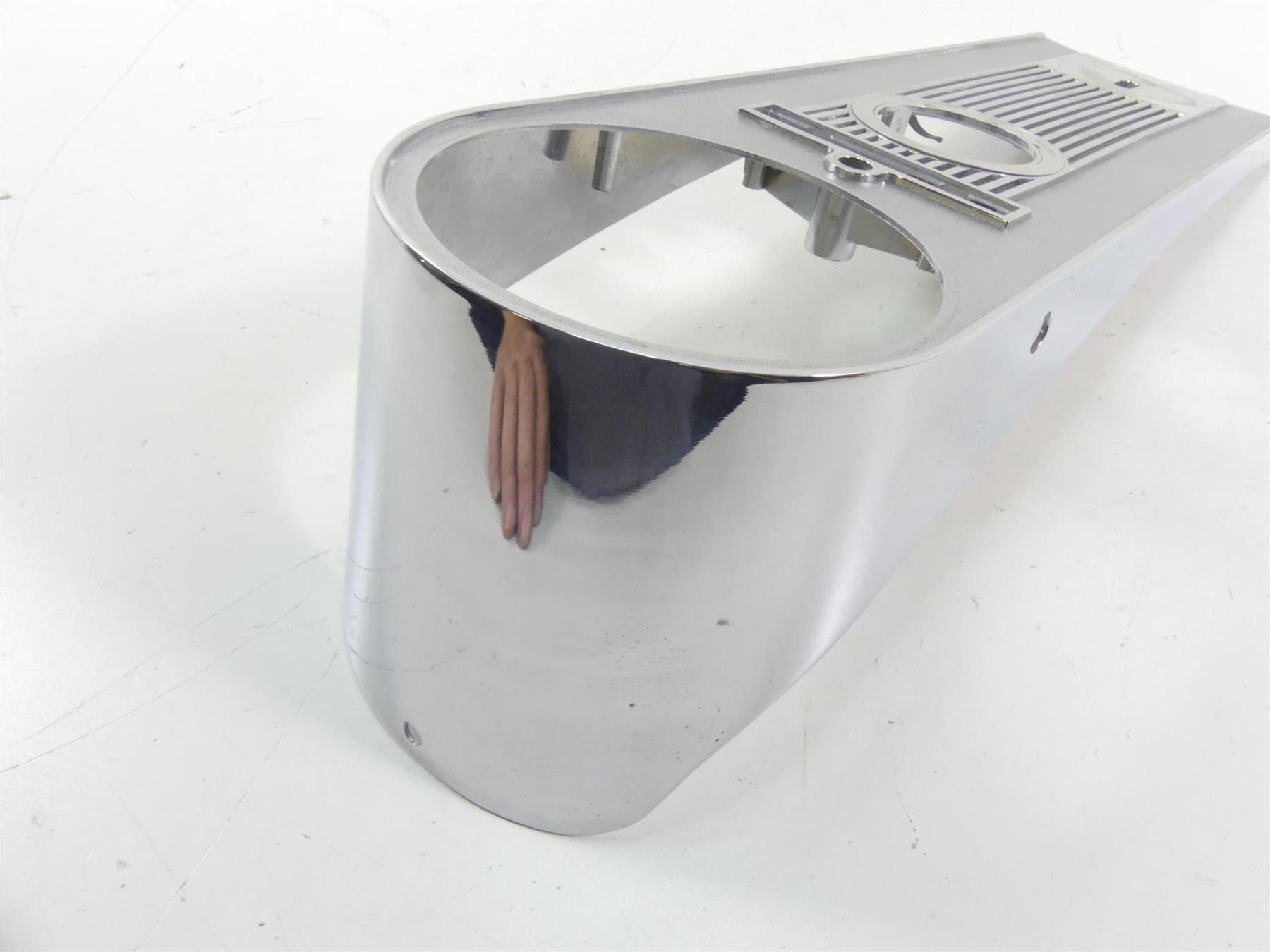 2002 Harley Touring FLHRCI Road King Tank Dash Chrome Cover Console 60960-99 {{ shop.shopifyCountryName }} - Mototech271