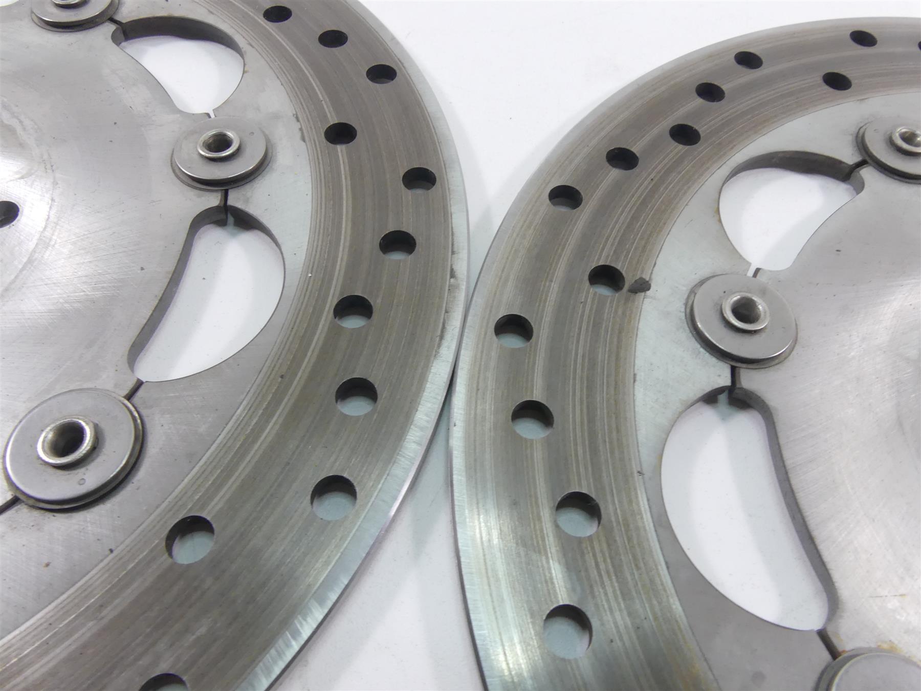 2010 Harley FXDF Dyna Fat Bob Front Brake Rotor Disc Set 42040-06 {{ shop.shopifyCountryName }} - Mototech271
