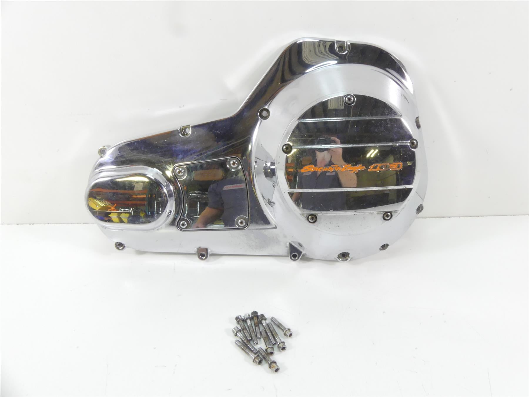 2005 Harley Touring CVO FLHTC SE Electra Glide Outer Primary Cover 60685-04 {{ shop.shopifyCountryName }} - Mototech271