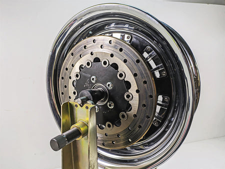 2009 Harley Dyna FXDFSE CVO Fat Bob 16x5 Rear Wheel Fang Contrast Crm 43268-09 {{ shop.shopifyCountryName }} - Mototech271