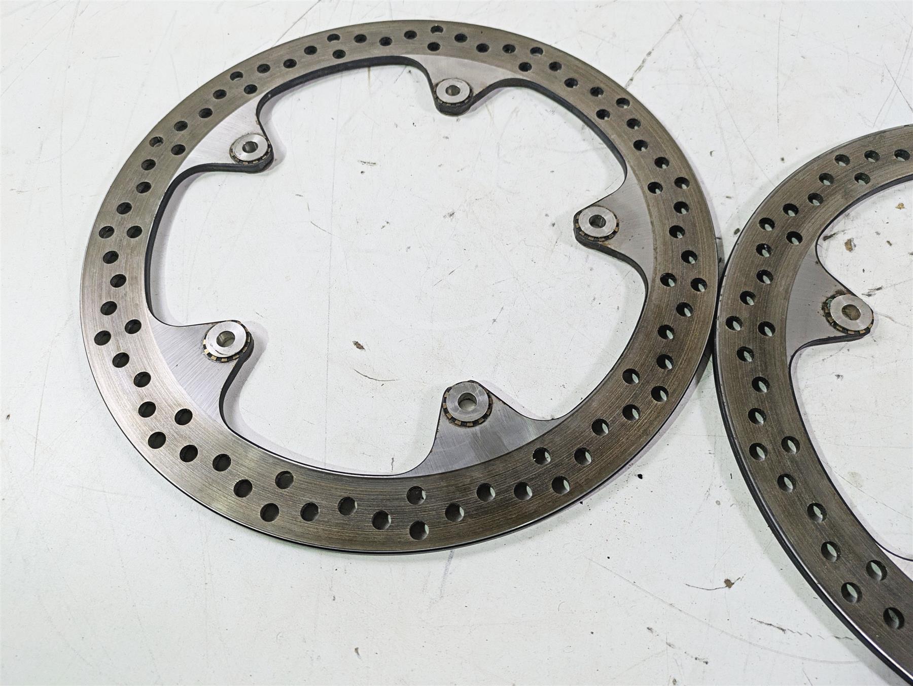 2015 BMW K1600 GT K48 Front Brake Rotor Disc Set 320mm 34117701456 {{ shop.shopifyCountryName }} - Mototech271