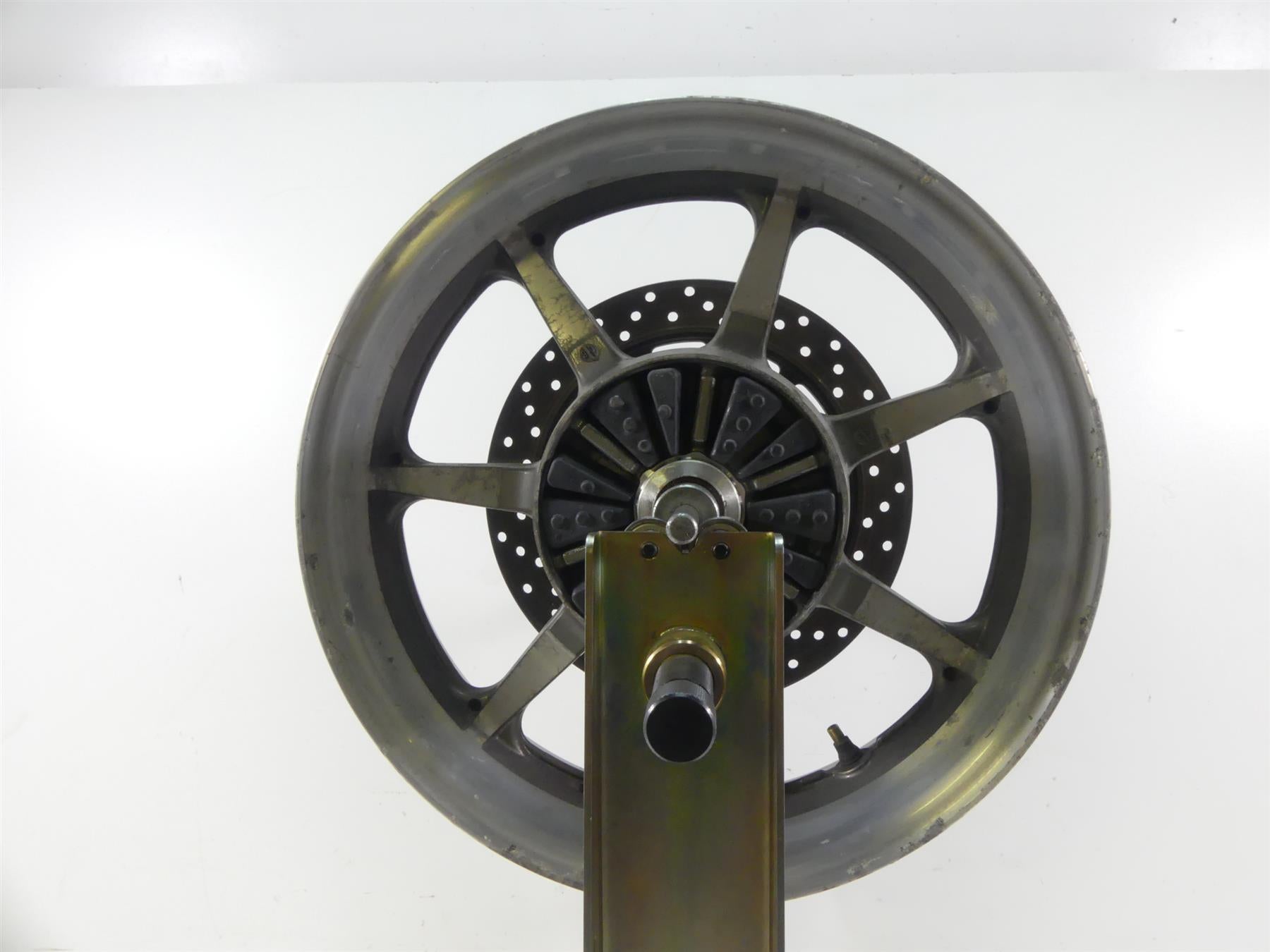 2007 Yamaha XVS1300 V-Star Straight Rear Wheel Rim 16x4.5 3D8-25338-00-MA {{ shop.shopifyCountryName }} - Mototech271