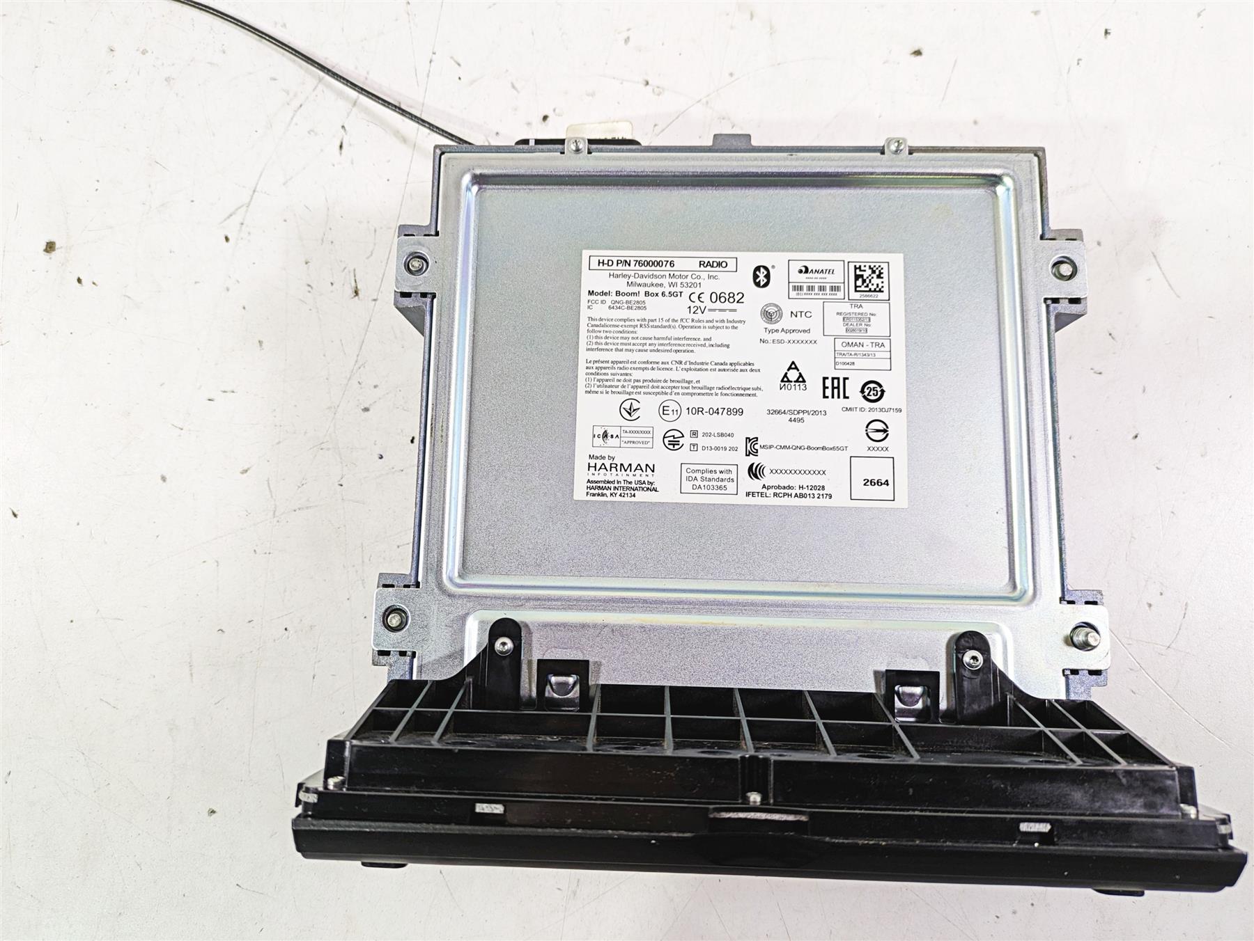 2015 Harley Touring FLHXS Street Glide Radio Media Player Display 76000076 {{ shop.shopifyCountryName }} - Mototech271