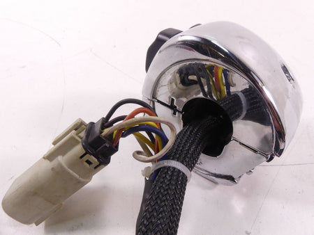 2007 Harley Softail CVO FXSTS Springer Left Light Chrome Control Switch 71597-96 {{ shop.shopifyCountryName }} - Mototech271