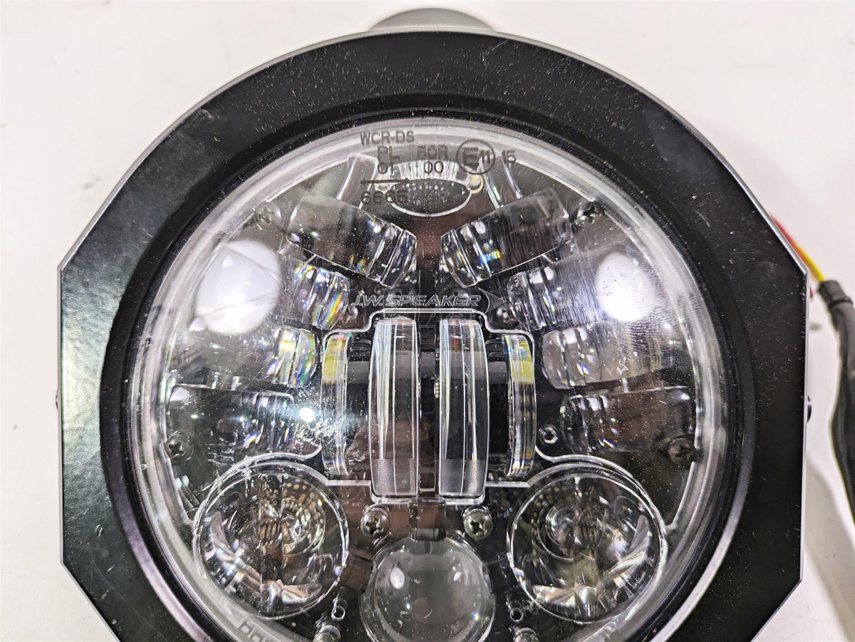 2010 Harley VRSCF Muscle Rod Headlight Head Light Lamp J.W Speaker Led 4034350 {{ shop.shopifyCountryName }} - Mototech271