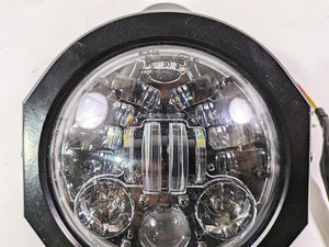 2010 Harley VRSCF Muscle Rod Headlight Head Light Lamp J.W Speaker Led 4034350 | Mototech271