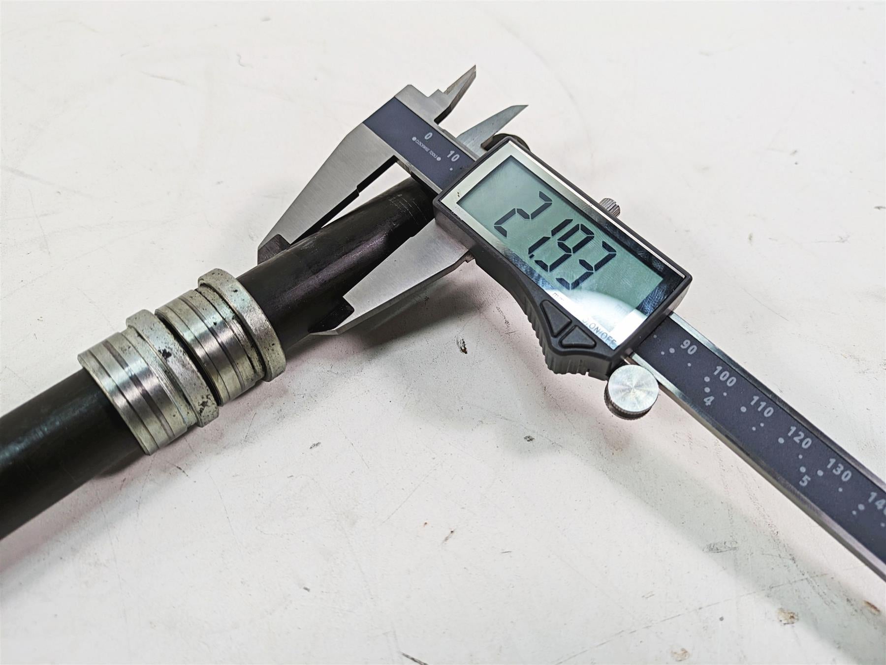 2002 Yamaha FZ1 FZS1000 Fazer Straight Front Axle Wheel Spindle 4XV-25181-00-00 {{ shop.shopifyCountryName }} - Mototech271
