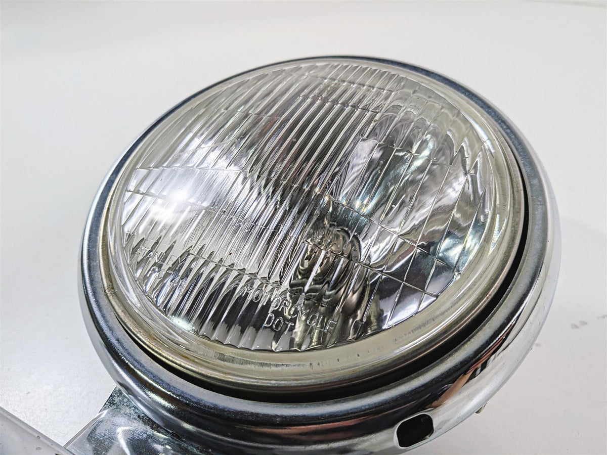 2005 Kawasaki EN500 Vulcan Chrome Head Light Lamp Headlight & Mount 23005-1149 {{ shop.shopifyCountryName }} - Mototech271