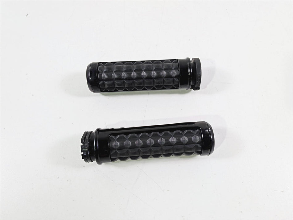 2009 Harley Davidson XR1200 Sportster HDMC Black Aluminum Hand Grip Set 56100232-Mototech271