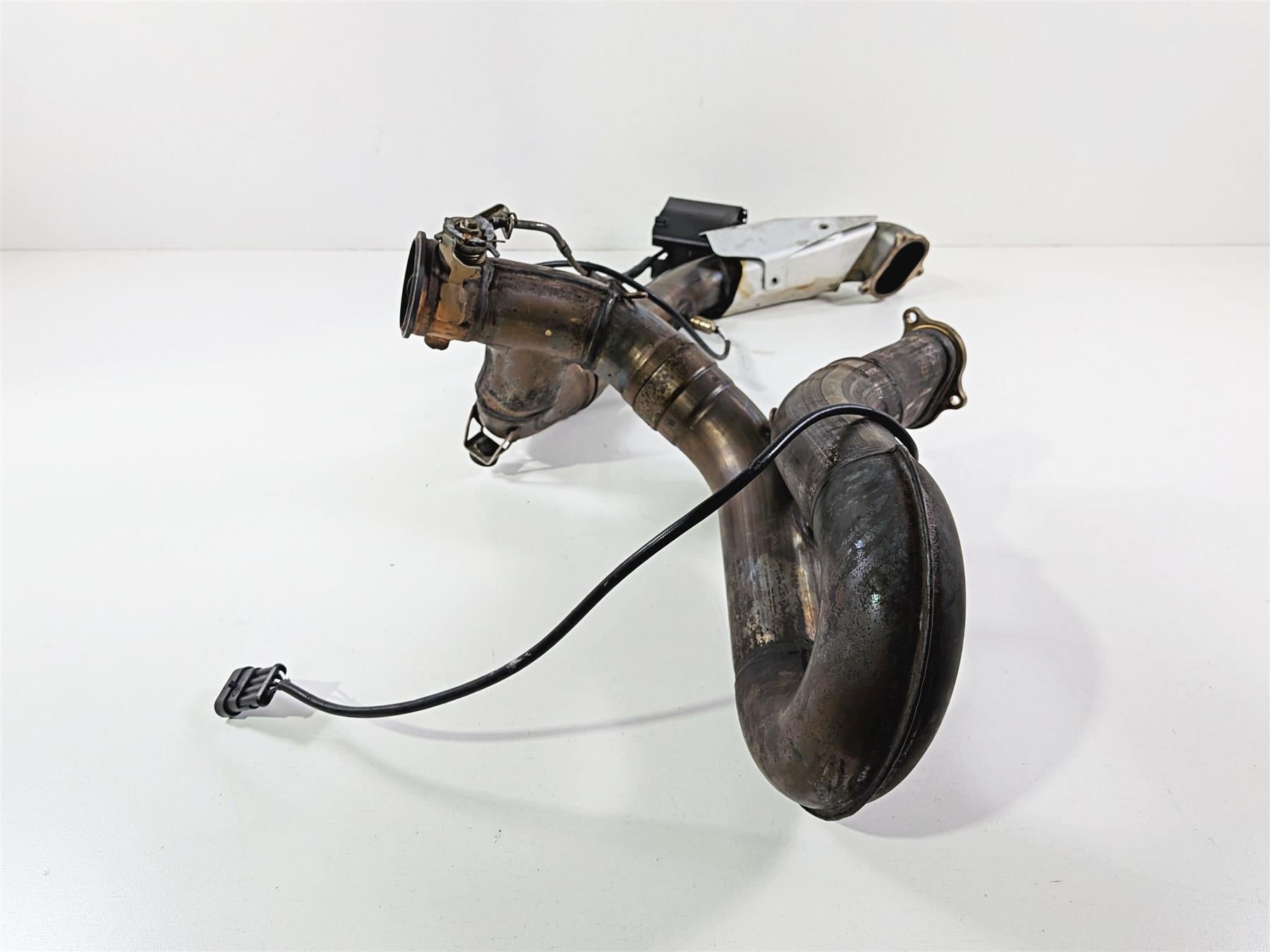 2017 Ducati Panigale 1299 Exhaust Header & Servo Motor 57014452A 57114424B-Mototech271