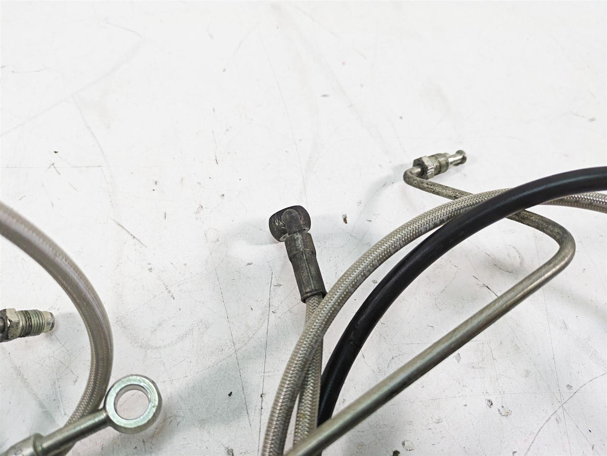 2014 Moto Guzzi California 1400 T Abs Front Brake Line Hose Set 887583 887582 {{ shop.shopifyCountryName }} - Mototech271