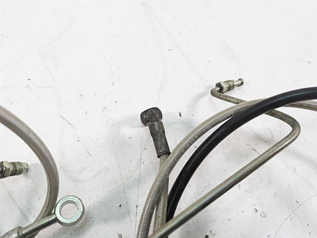 2014 Moto Guzzi California 1400 T Abs Front Brake Line Hose Set 887583 887582 {{ shop.shopifyCountryName }} - Mototech271