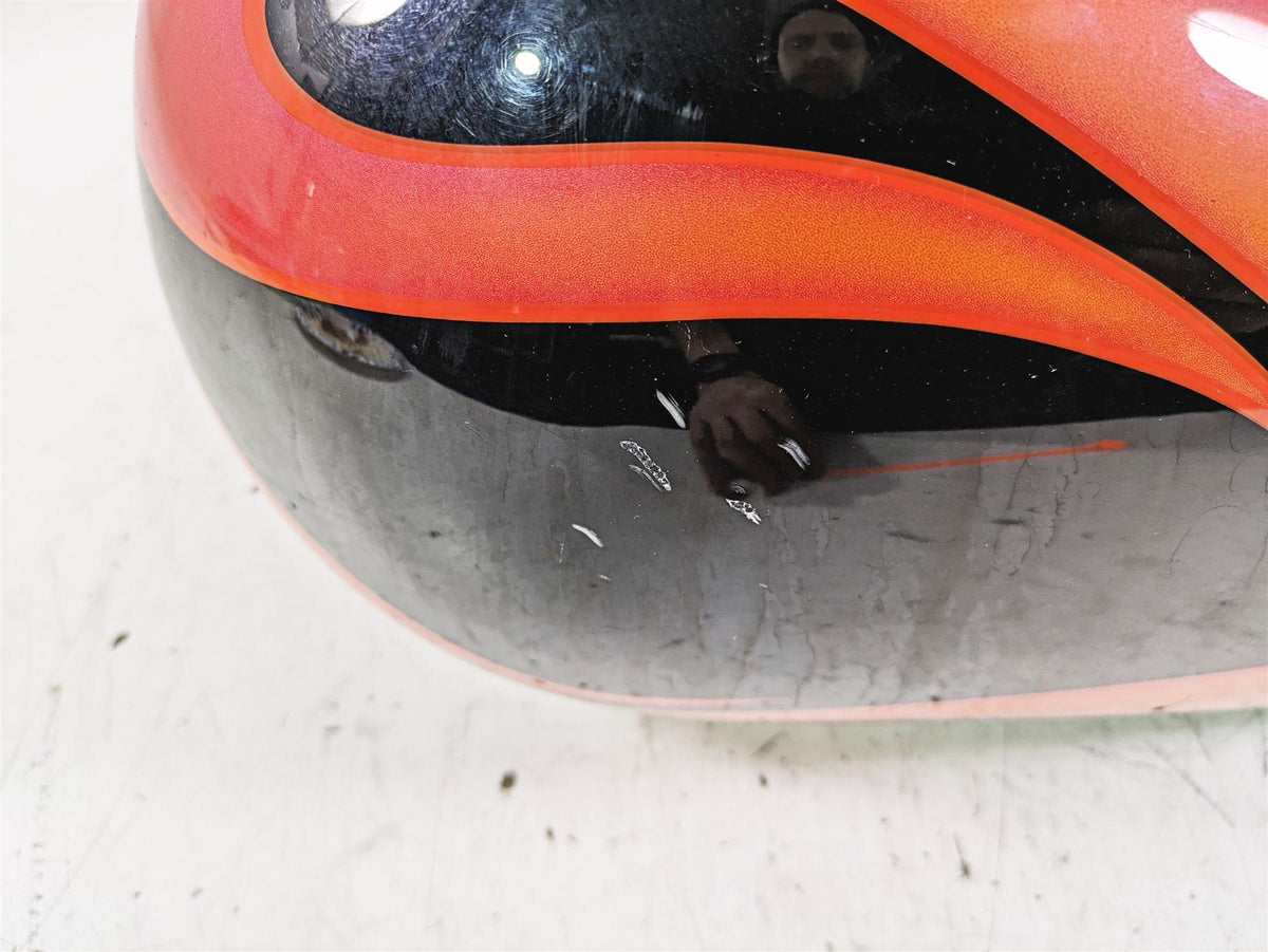 2013 Harley FXDWG Dyna Wide Glide Fuel Gas Petrol Tank Flames 61000707 {{ shop.shopifyCountryName }} - Mototech271