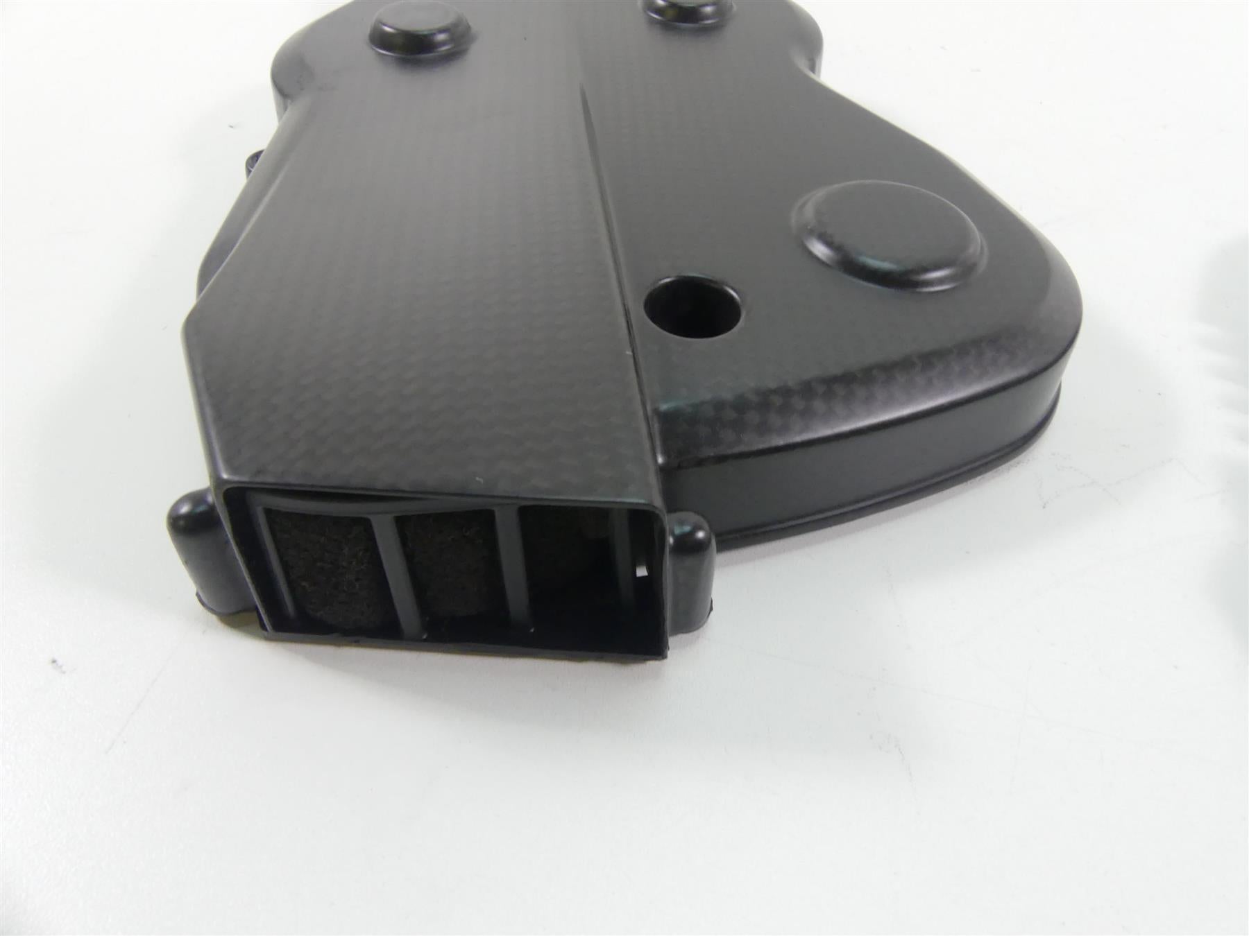 2014 Ducati Hypermotard 821 SP Carbon Fiber Timing Cover Set 24511411A 24511101B {{ shop.shopifyCountryName }} - Mototech271