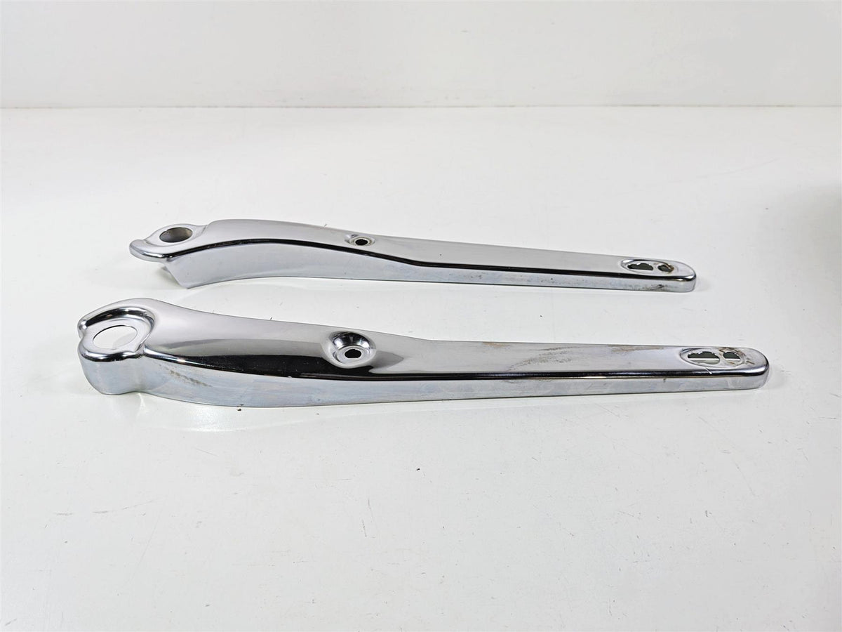2008 Harley FXDSE CVO Dyna Rear Chrome Fender Struts Mounts 59138-06A 59171-06A-Mototech271