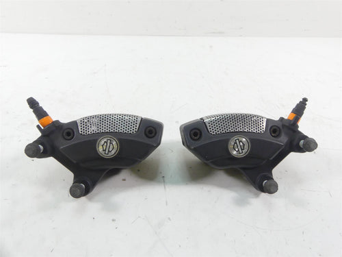 2011 Harley Touring FLTRX Road Glide Front Brake Caliper Set 43027-08 43023-08 | Mototech271