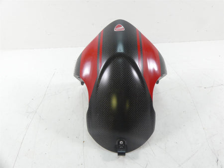 2015 Ducati Diavel Carbon Red Front Fiber Fender Tire Hugger Mud Guard 56420971A {{ shop.shopifyCountryName }} - Mototech271