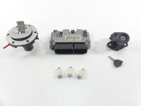 2016 BMW S1000XR K49 Cdi Ecu Ecm + Ignition Switch Key Lock Cap Set 13618546129 {{ shop.shopifyCountryName }} - Mototech271