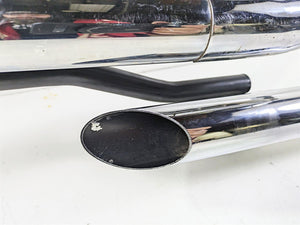 2002 Honda V-Twin VTX1800 C Cobra 2" Straight Slash Cut Drag Exhaust Set 1275 | Mototech271