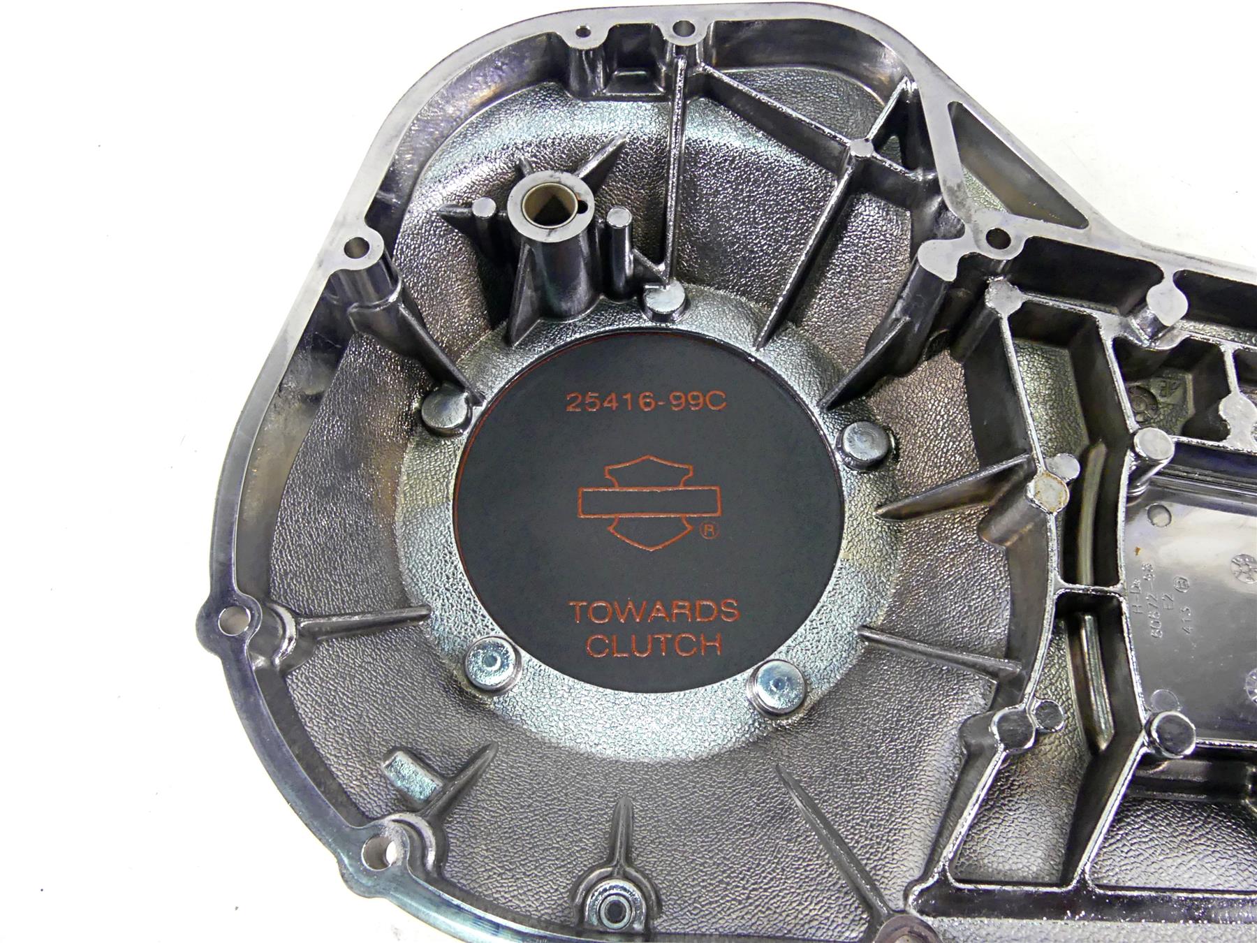 2004 Harley Touring FLHTCUI Electra Glide Outer Primary Clutch Cover 60672-98 {{ shop.shopifyCountryName }} - Mototech271
