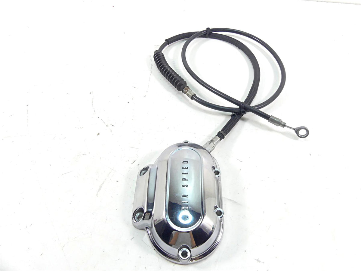 2008 Harley Touring FLHX Street Glide Clutch Release Cover + Cable Set 37116-06 {{ shop.shopifyCountryName }} - Mototech271