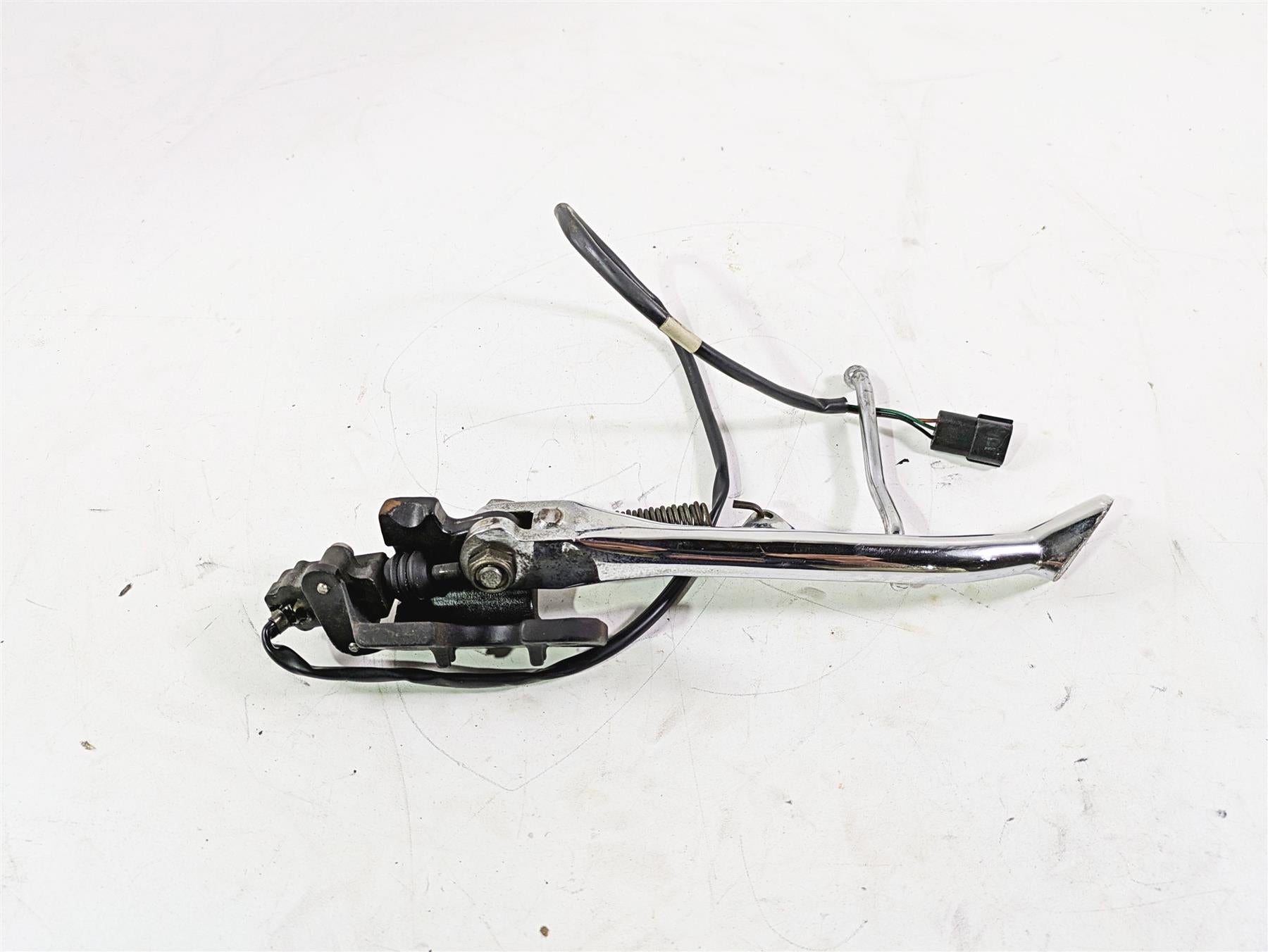 2006 Triumph Rocket 3 Side Kickstand + Safety Switch & Mount T2081380 | Mototech271