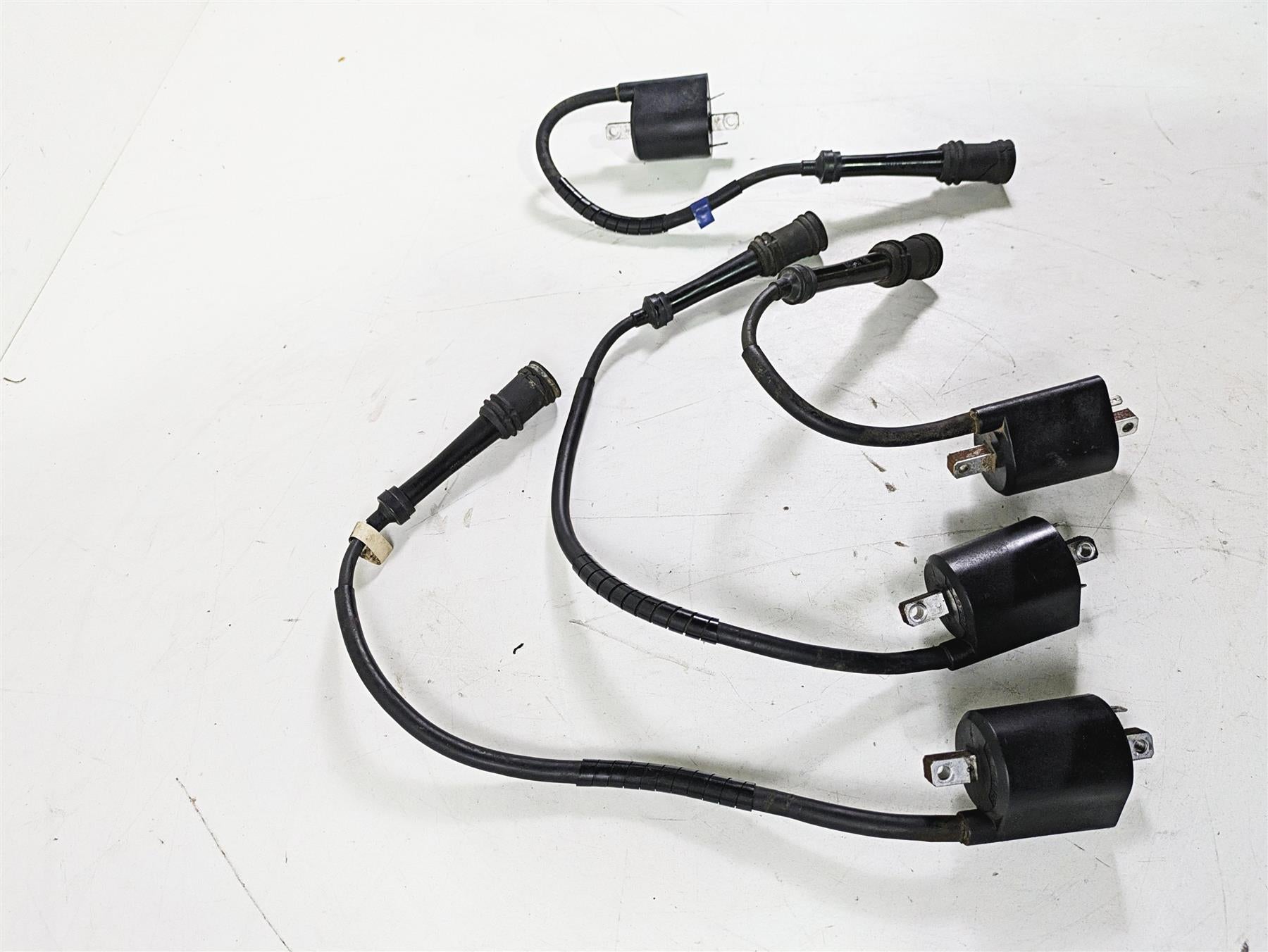 2004 Yamaha XVZ1300 Royal Star Ignition Coil Wire Plug Set 4XY-82310-10-00 {{ shop.shopifyCountryName }} - Mototech271
