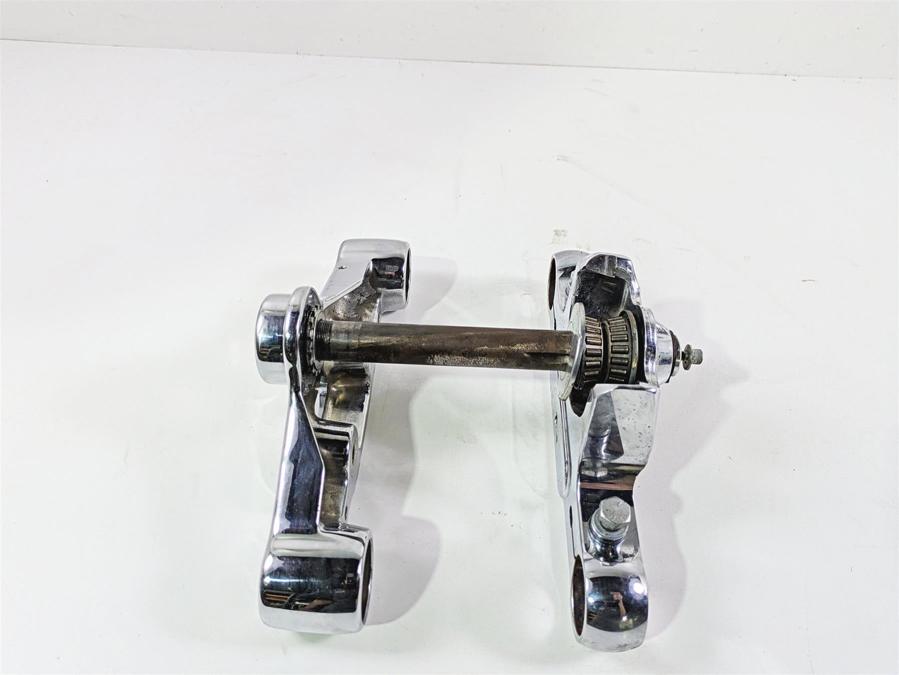 2004 Harley Softail FXSTDI Deuce Upper Lower Triple Tree Clamp 45769-00 45475-00 {{ shop.shopifyCountryName }} - Mototech271