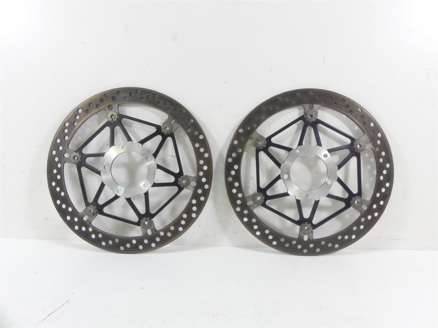 2017 Ducati Monster 1200 S Front Brembo Brake Rotor Disc Set 49241351A 49241341A {{ shop.shopifyCountryName }} - Mototech271