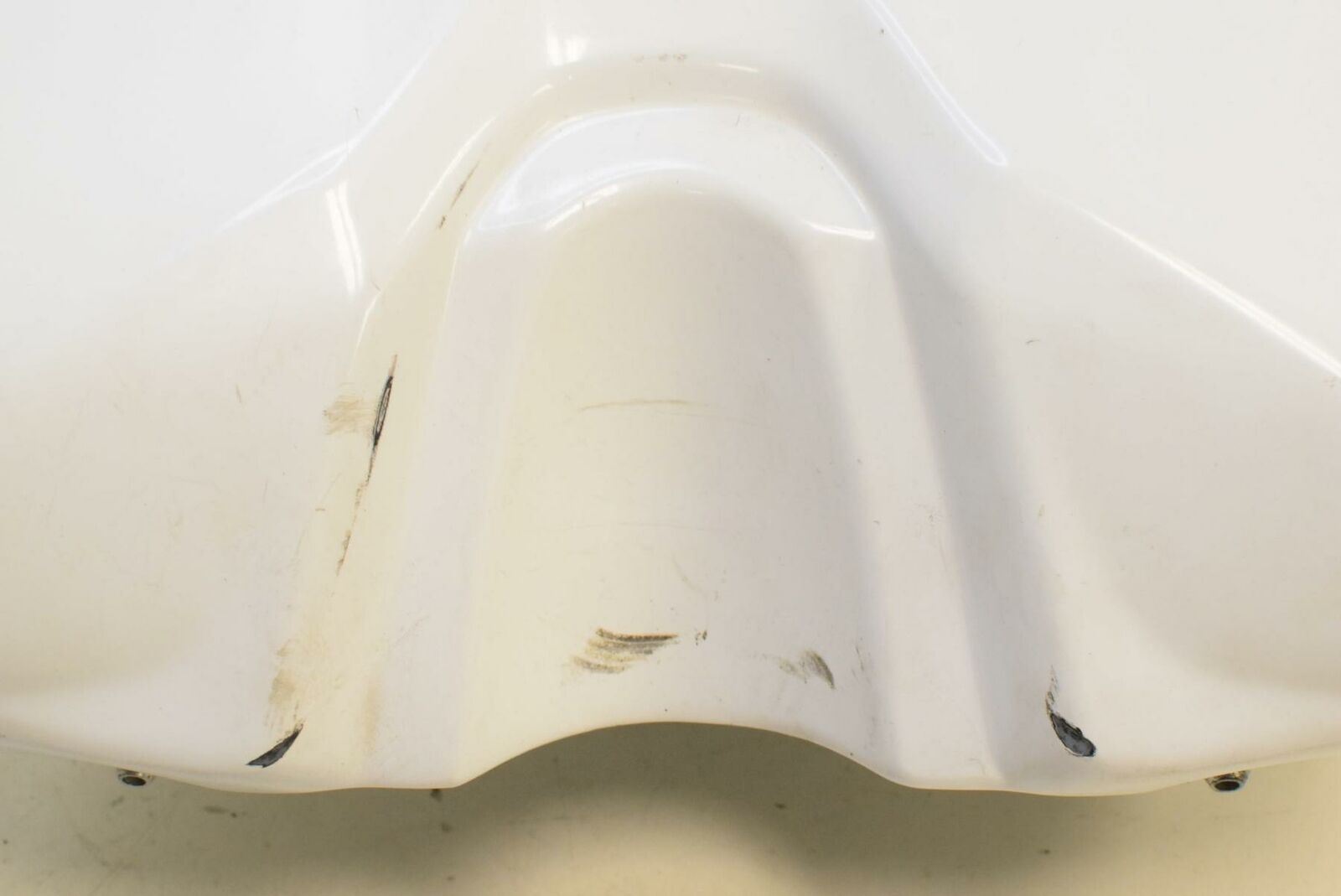 2010 Ducati 848 White Fuel Gas Petrol Tank 58611602 {{ shop.shopifyCountryName }} - Mototech271