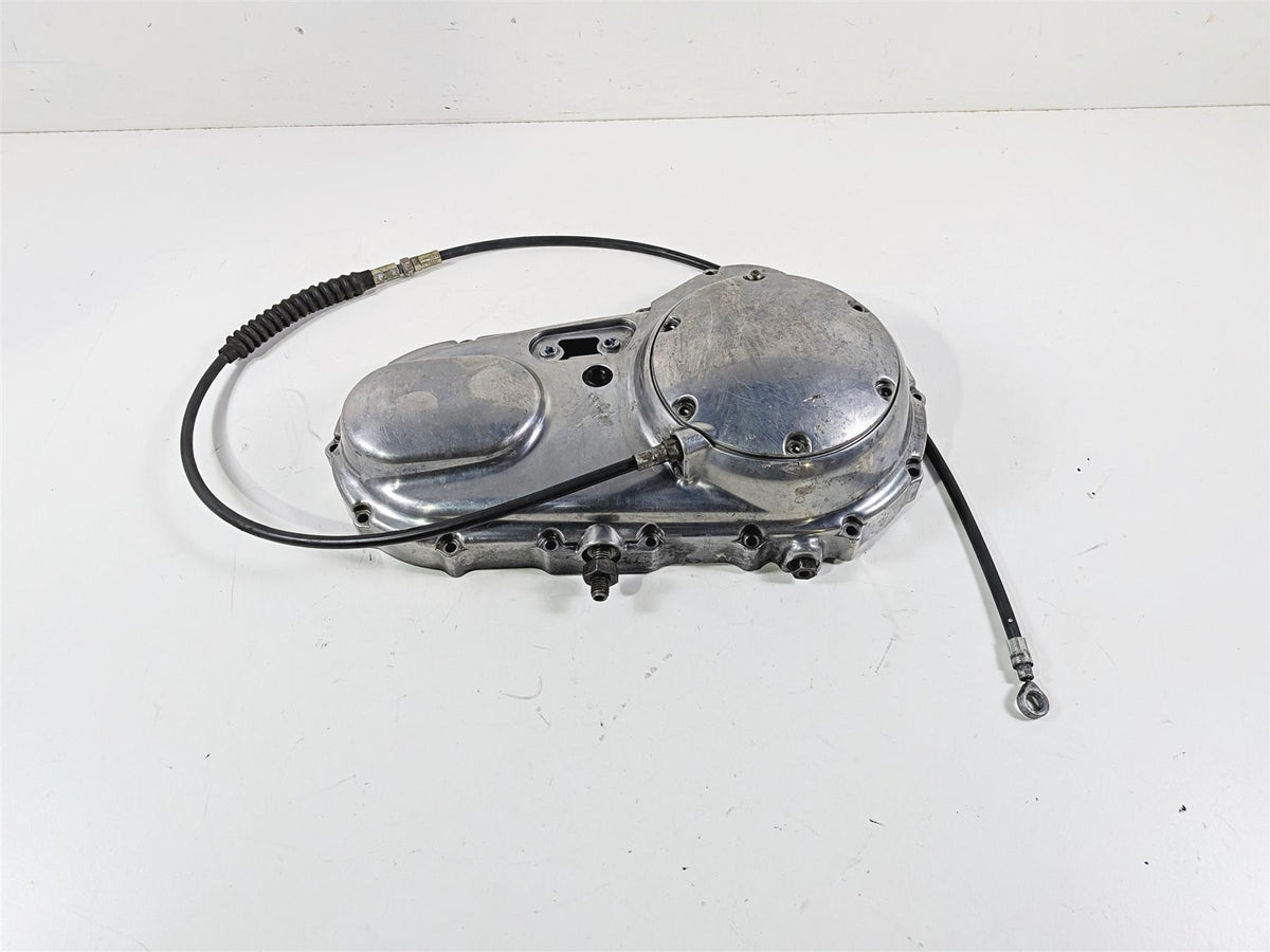 2006 Harley Sportster XL883 Low Primary Drive Clutch Cover & Cable 34951-04 {{ shop.shopifyCountryName }} - Mototech271