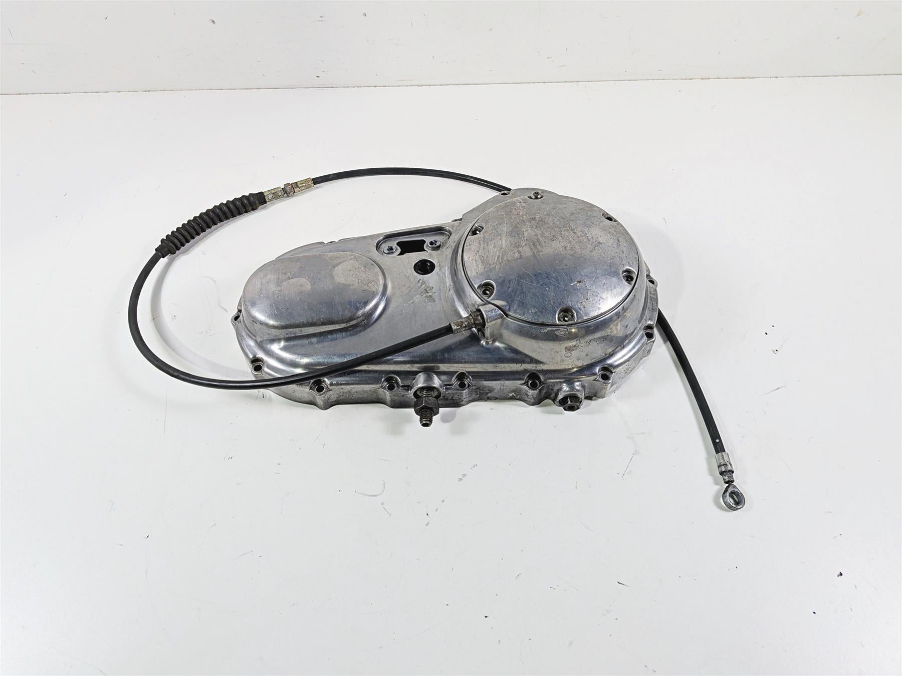 2006 Harley Sportster XL883 Low Primary Drive Clutch Cover & Cable 34951-04 {{ shop.shopifyCountryName }} - Mototech271