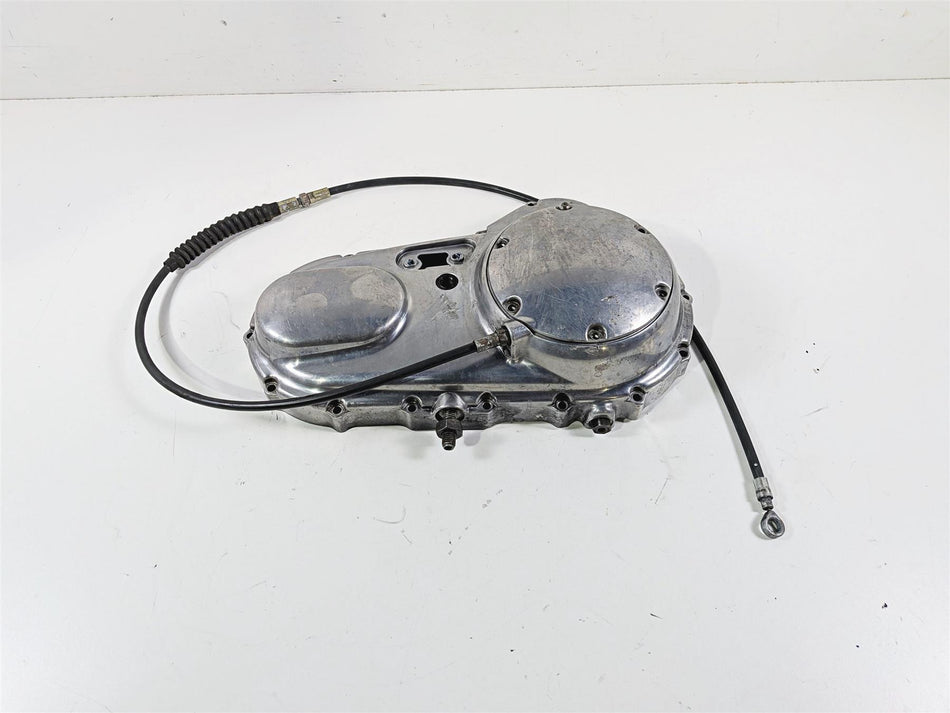 2006 Harley Sportster XL883 Low Primary Drive Clutch Cover & Cable 34951-04 {{ shop.shopifyCountryName }} - Mototech271