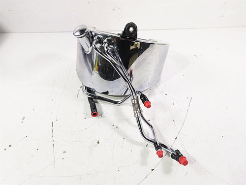2016 Harley FLSTC Softail Heritage Chrome Oil Tank & Hoses 62498-01A | Mototech271