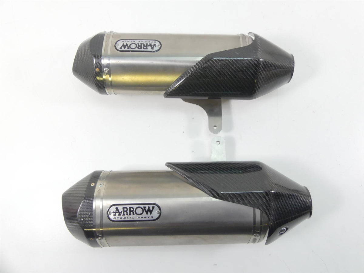 2020 Triumph Speed Triple RS 1050 Arrow Exhaust Slip On Pipe Mufflers T2203346 {{ shop.shopifyCountryName }} - Mototech271