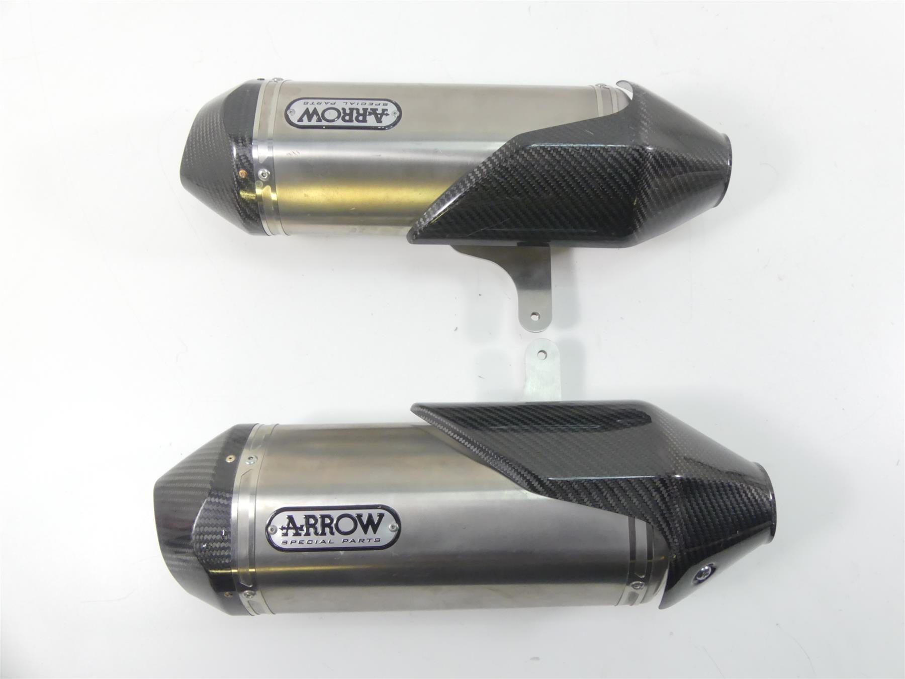 2020 Triumph Speed Triple RS 1050 Arrow Exhaust Slip On Pipe Mufflers T2203346 {{ shop.shopifyCountryName }} - Mototech271