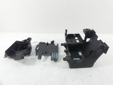 2011 Harley Touring FLTRX Road Glide Battery Tray Electrical Holder Set 66281-09 {{ shop.shopifyCountryName }} - Mototech271