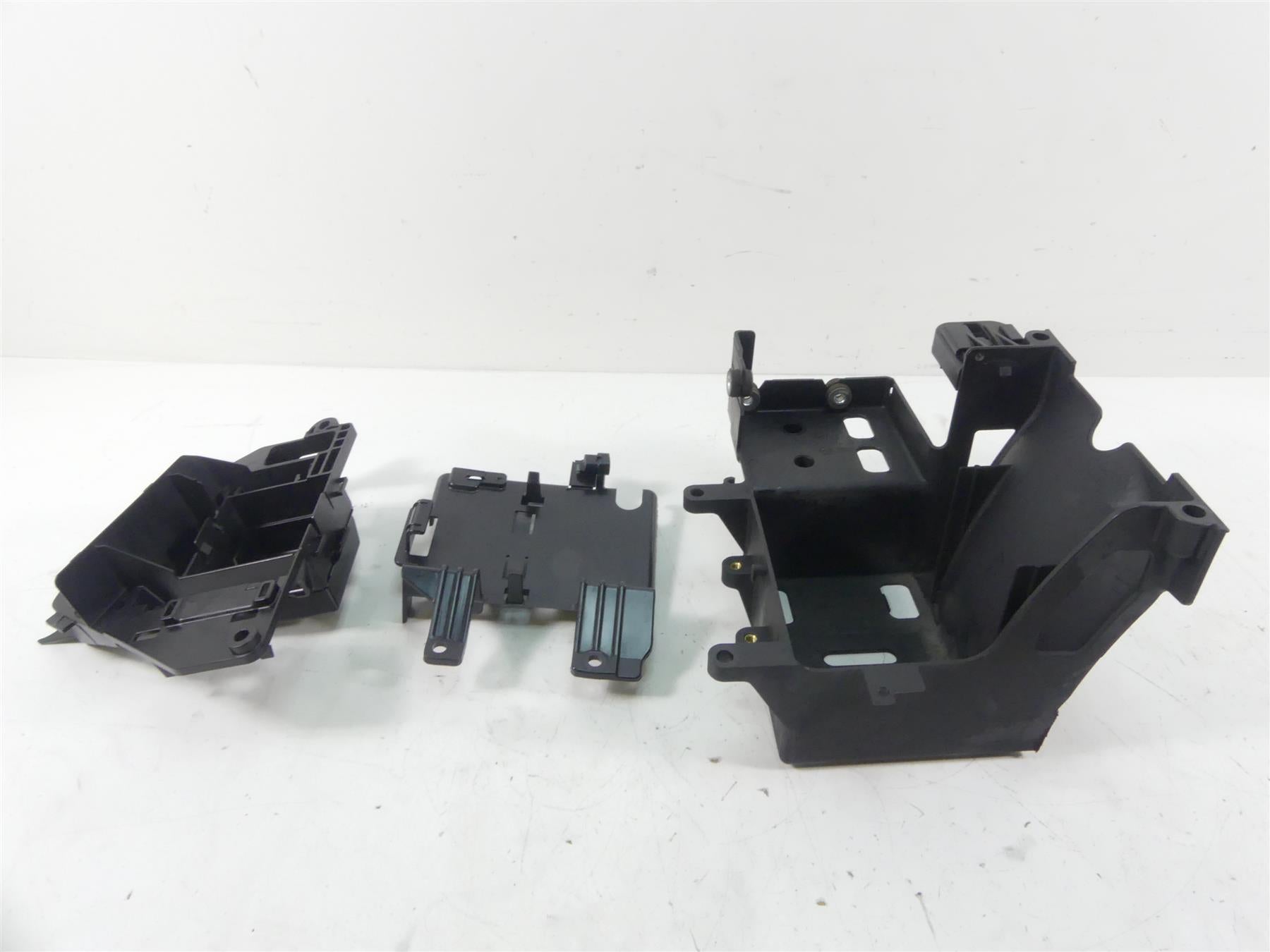 2011 Harley Touring FLTRX Road Glide Battery Tray Electrical Holder Set 66281-09 | Mototech271