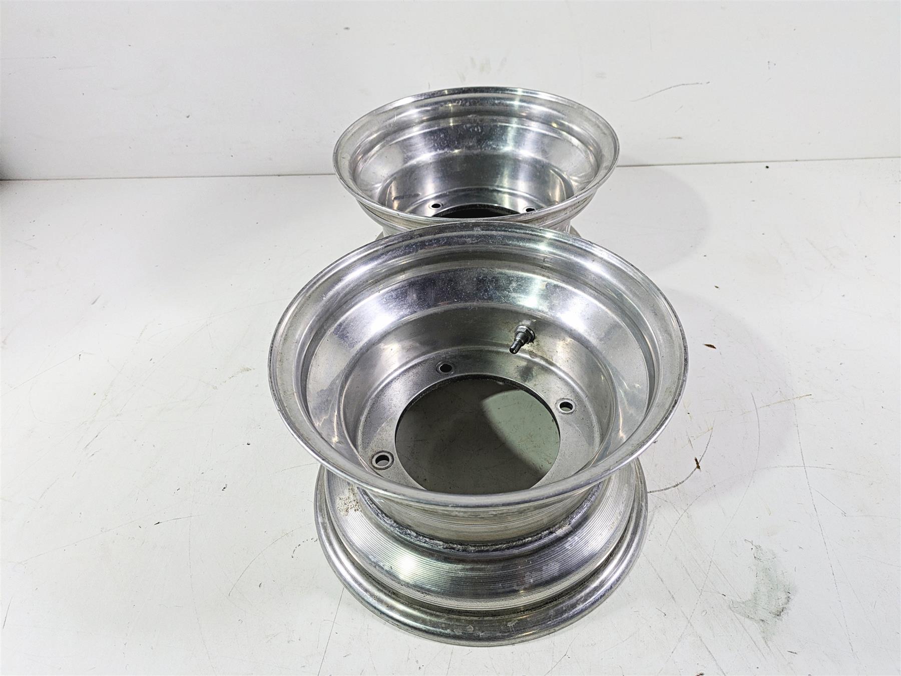 2001 Yamaha Banshee YFZ350 10x6 Douglas Alloy Alumium Front Wheel Rim Set {{ shop.shopifyCountryName }} - Mototech271